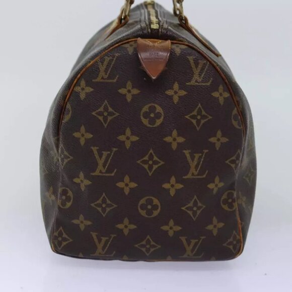 LOUIS VUITTON Monogram Speedy 30 Hand Bag M41526 LV Auth 74168 - Picture 4 of 16